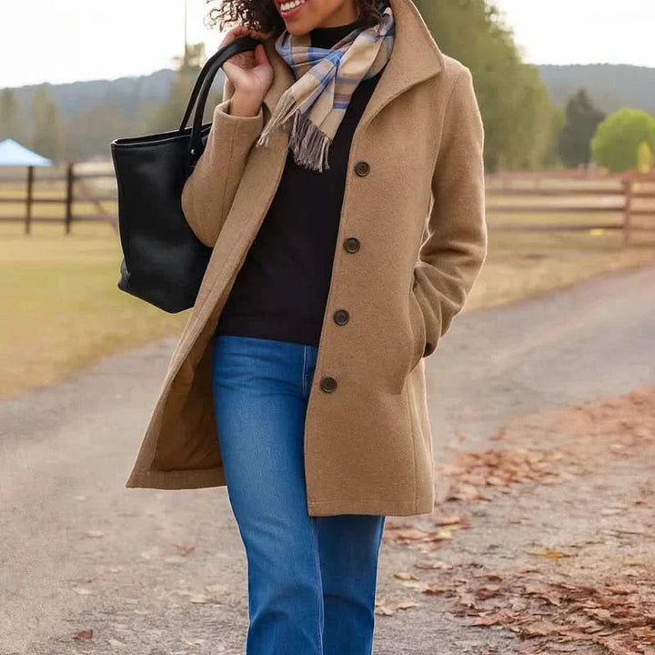 Danla - Manteau À Manches Longues Avec Poches