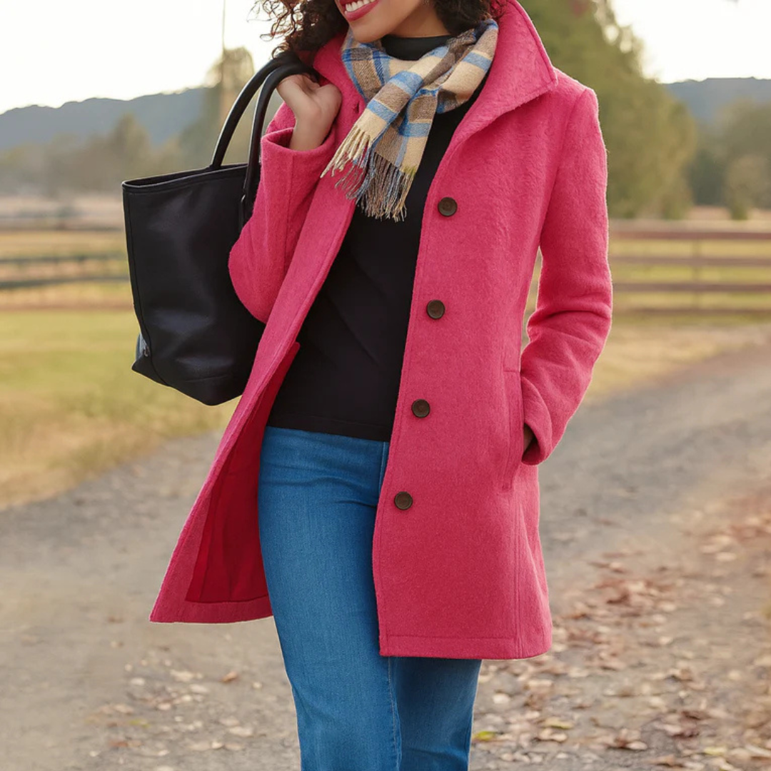 Danla - Manteau À Manches Longues Avec Poches