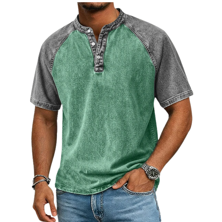 Roeland - T-Chemise Vintage Bicolore