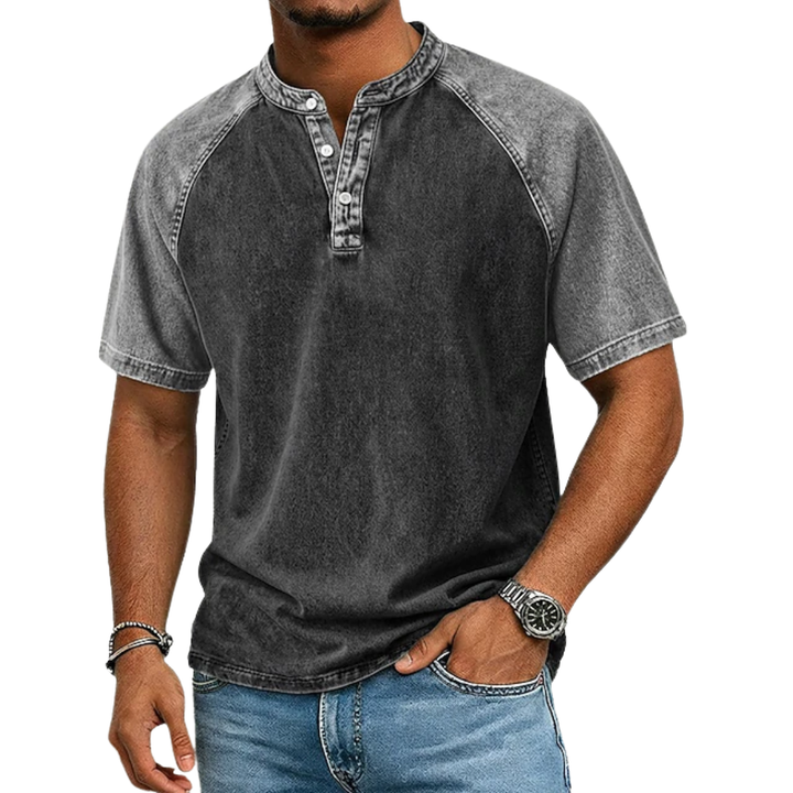 Roeland - T-Chemise Vintage Bicolore