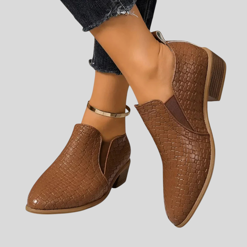 Sekyeda - Bottines À Talon Carré