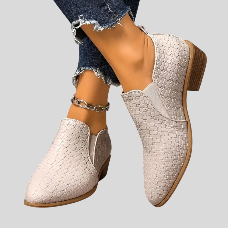Sekyeda - Bottines À Talon Carré