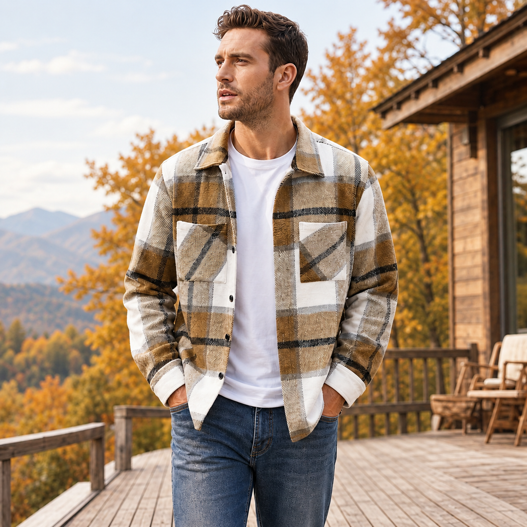 Erwan - Chemise Boutonnée À Manches Longues