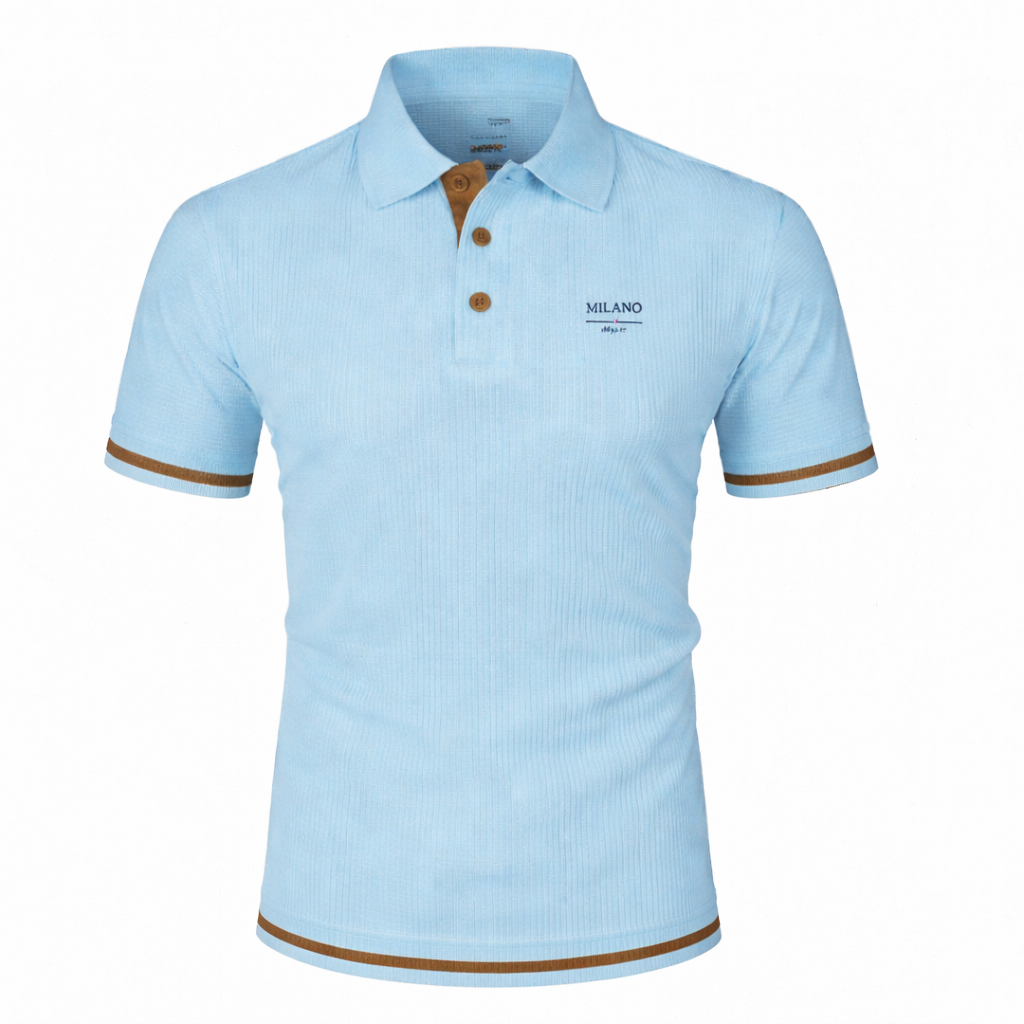 Arsen - Polo Texturé À Manches Courtes