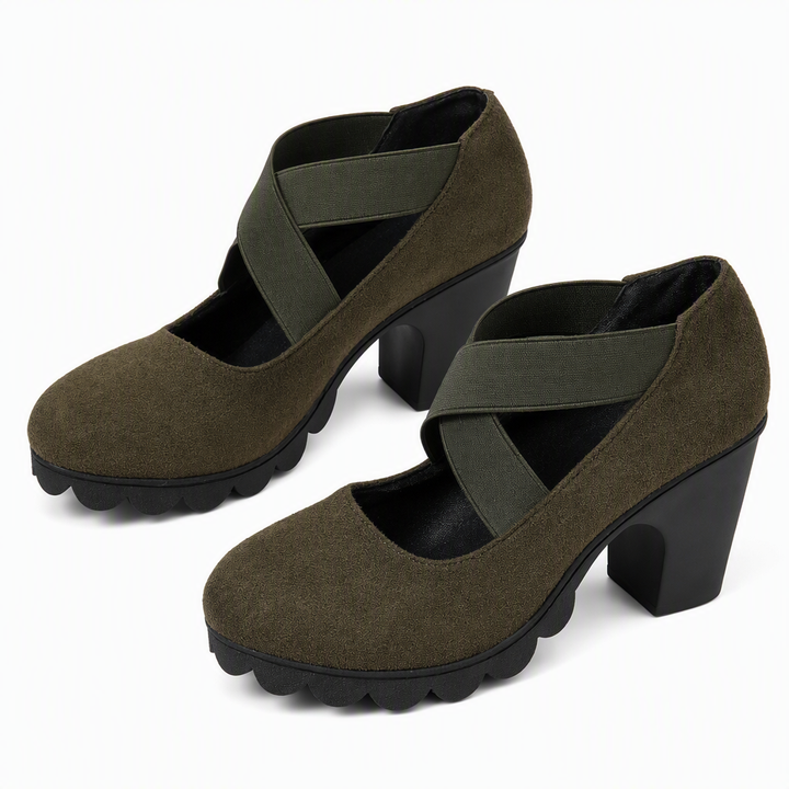 Magela - Chaussures De Style Mary Jane À Lanières Croisées