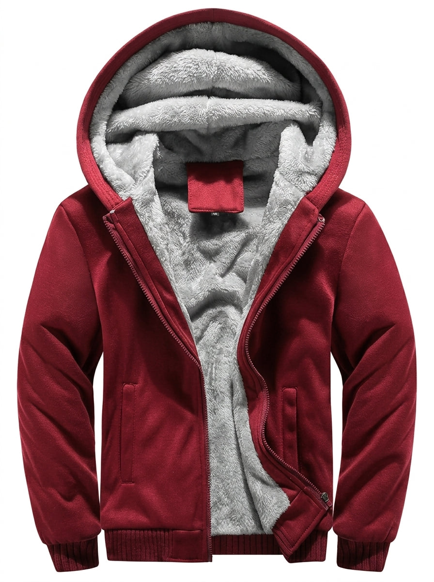 Kolina - Veste À Capuche Zippée Doublée en Polaire