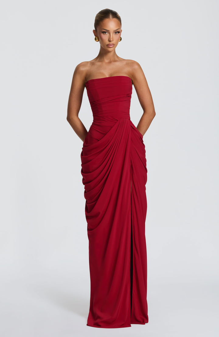 Narja - Robe Longue Sans Bretelles