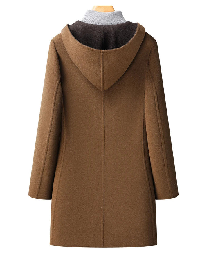 Teagan - Manteau À Capuche en Laine