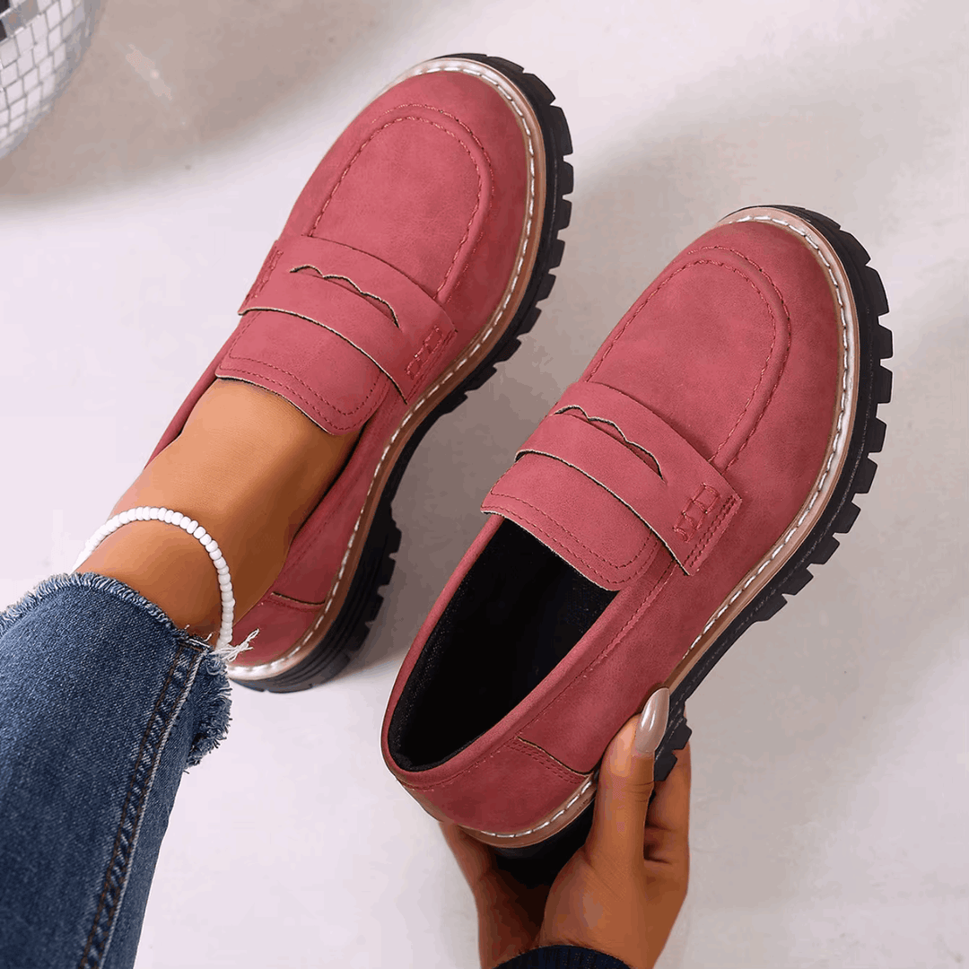Jasha - Mocassins À Bout Rond Antidérapants