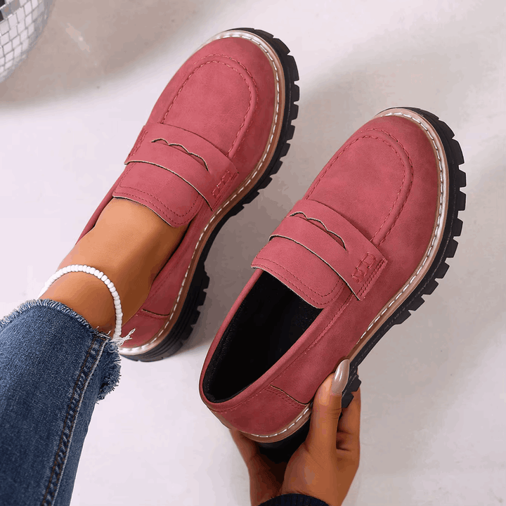 Jasha - Mocassins À Bout Rond Antidérapants
