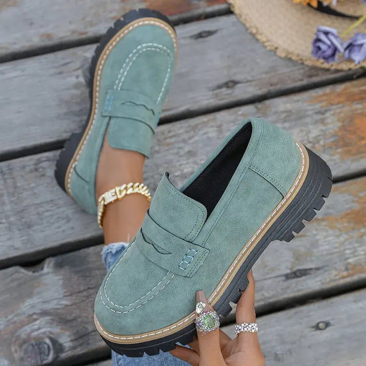 Jasha - Mocassins À Bout Rond Antidérapants