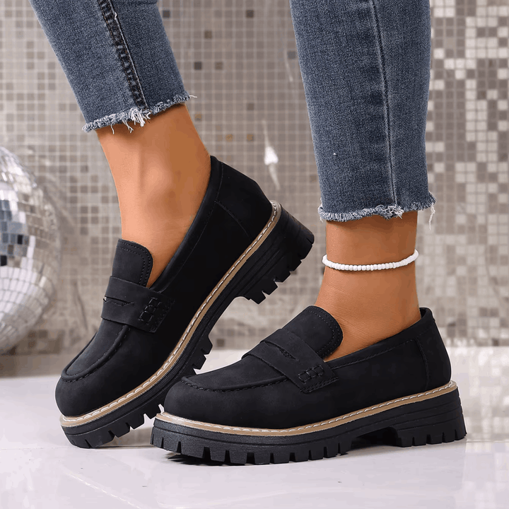 Jasha - Mocassins À Bout Rond Antidérapants