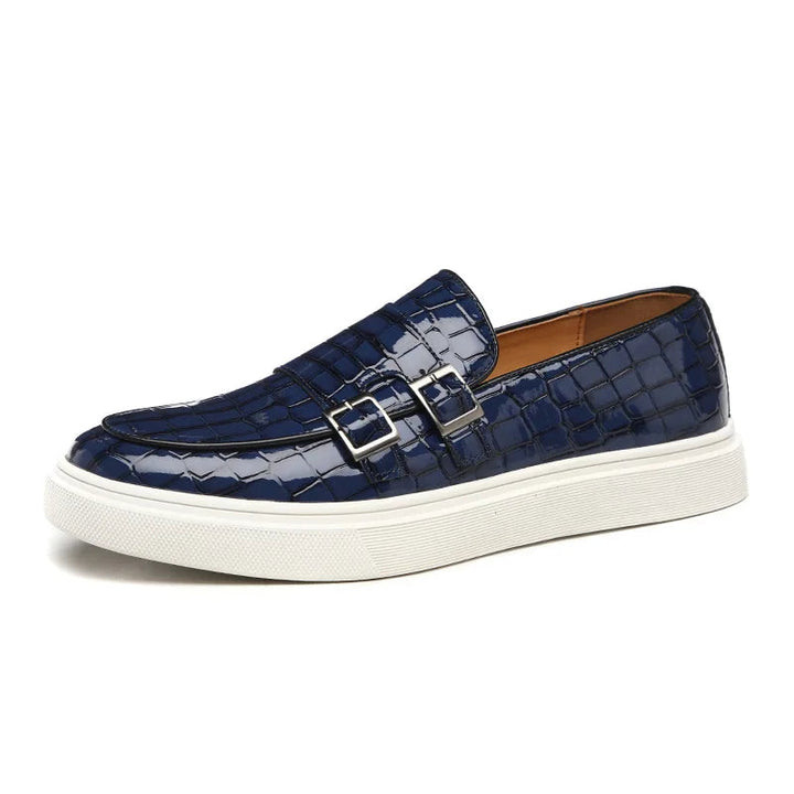 Loic - Mocassin Effet Crocodile