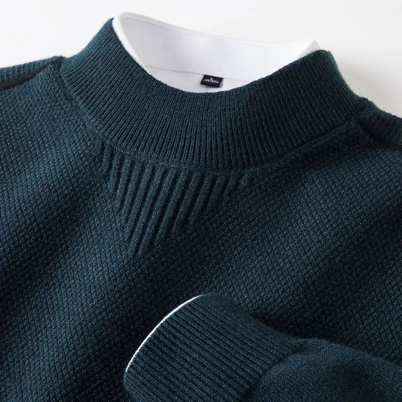 Jaison - Pull en Maille Texturée à Col Rond
