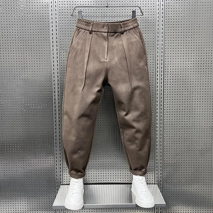 Lizandro - Pantalon Fuselé À Taille Haute Et Plissé