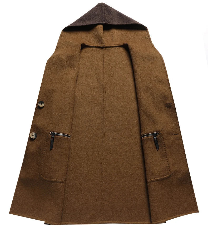 Teagan - Manteau À Capuche en Laine
