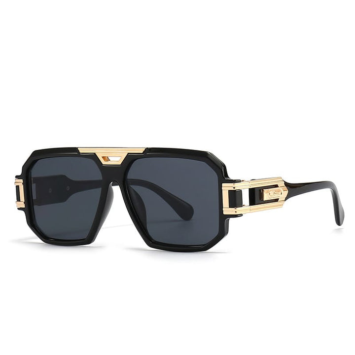 Lunavex - Lunettes De Soleil Carrées Aux Couleurs Vives Avec Dégradé