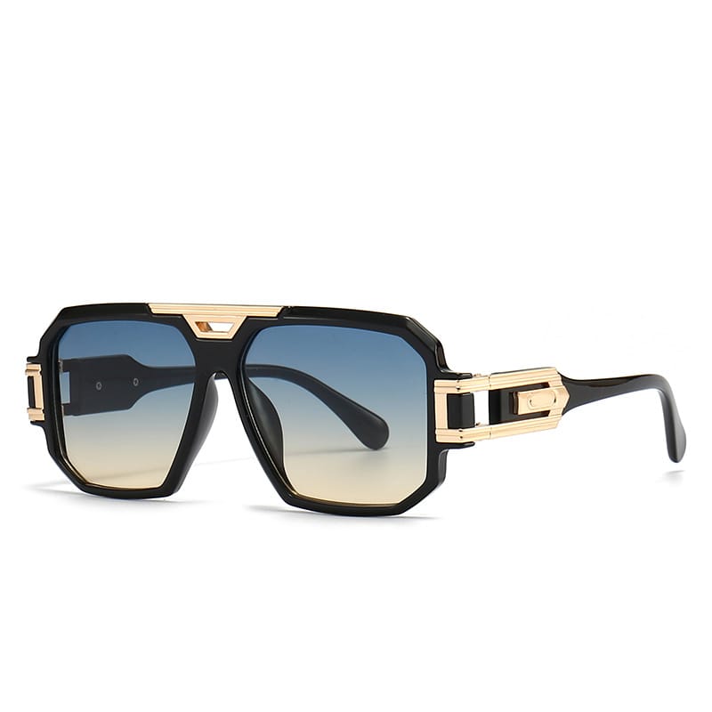 Lunavex - Lunettes De Soleil Carrées Aux Couleurs Vives Avec Dégradé