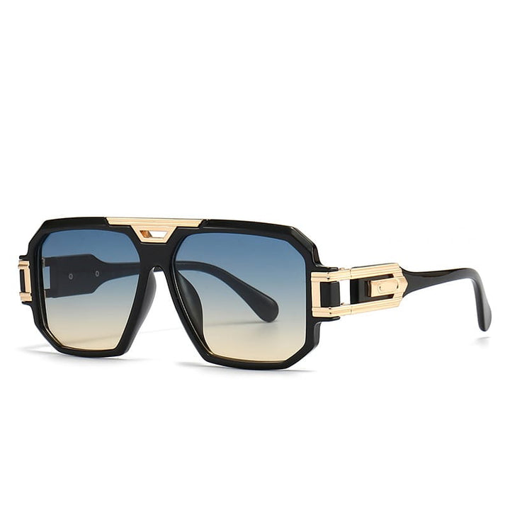 Lunavex - Lunettes De Soleil Carrées Aux Couleurs Vives Avec Dégradé