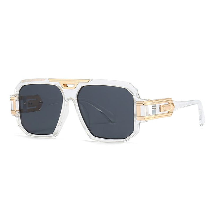 Lunavex - Lunettes De Soleil Carrées Aux Couleurs Vives Avec Dégradé