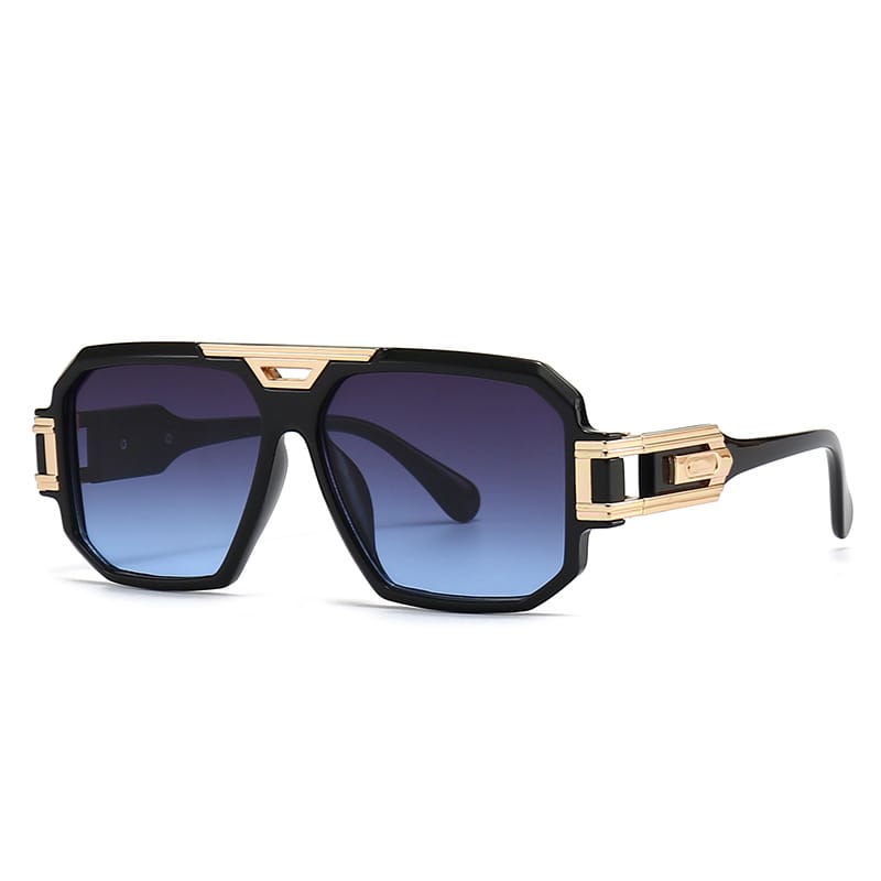 Lunavex - Lunettes De Soleil Carrées Aux Couleurs Vives Avec Dégradé