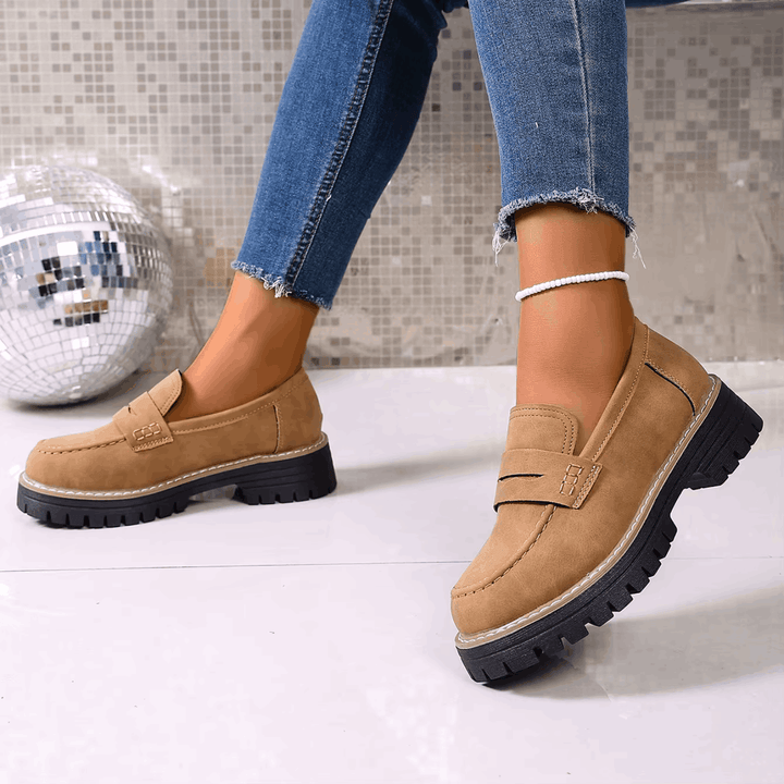 Jasha - Mocassins À Bout Rond Antidérapants