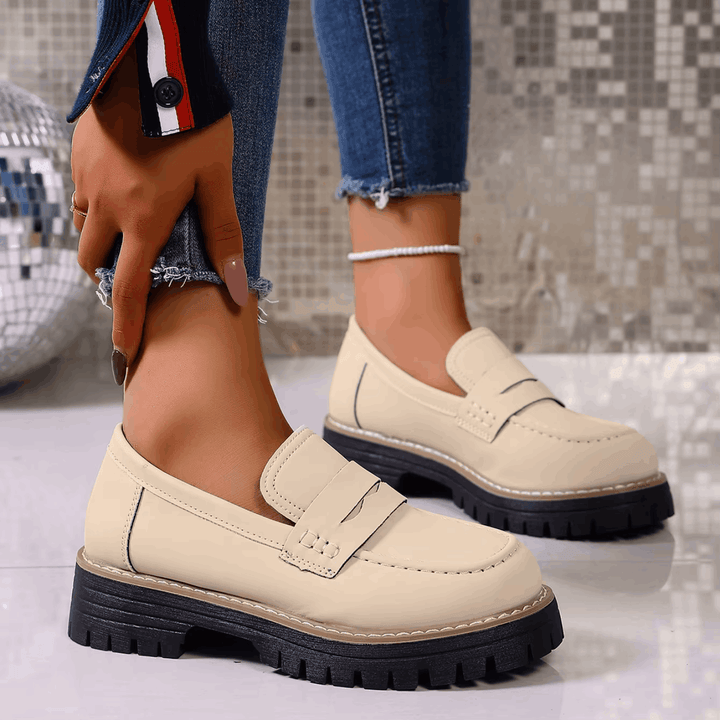 Jasha - Mocassins À Bout Rond Antidérapants