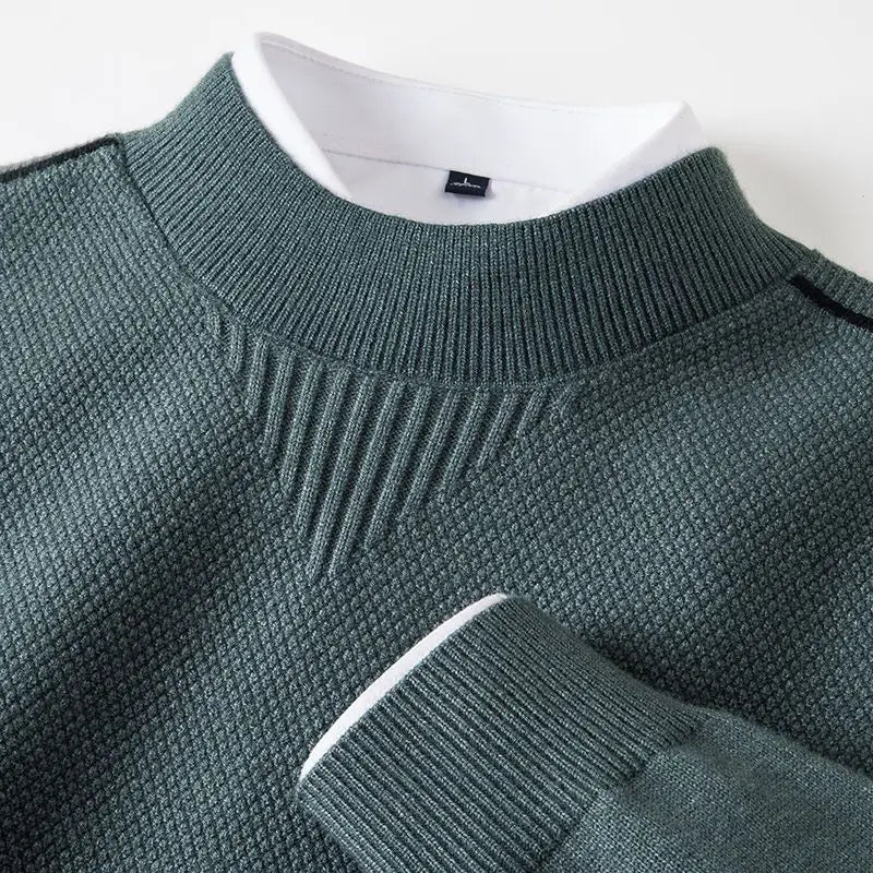 Jaison - Pull en Maille Texturée à Col Rond