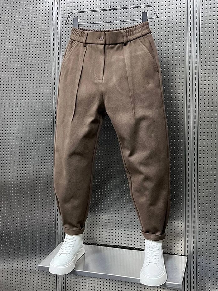 Lizandro - Pantalon Fuselé À Taille Haute Et Plissé