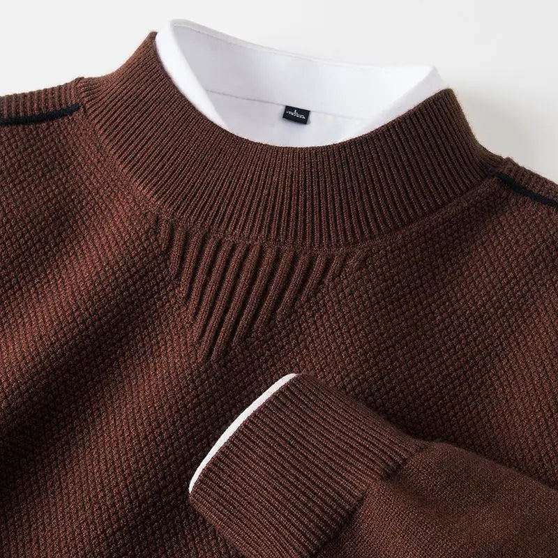 Jaison - Pull en Maille Texturée à Col Rond