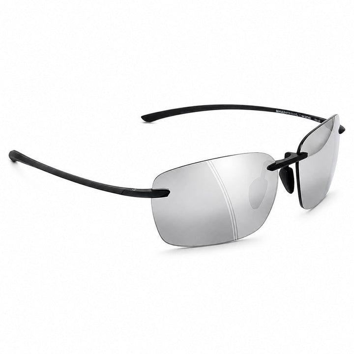 Zenvora - Lunettes De Soleil Modernes À Miroir Rectangulaire Sans Monture