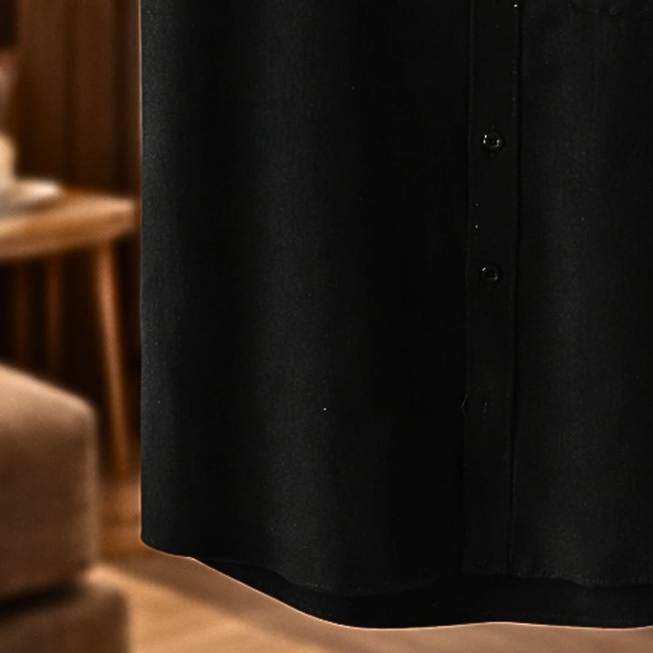 Sinzer - Chemise En Lin à Manches Courtes
