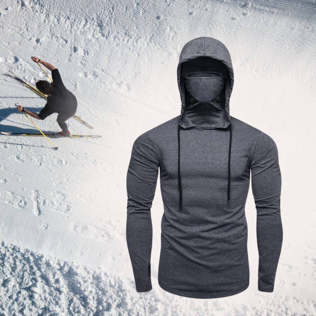 Marston - Sweat À Capuche Style Ninja Avec Masque