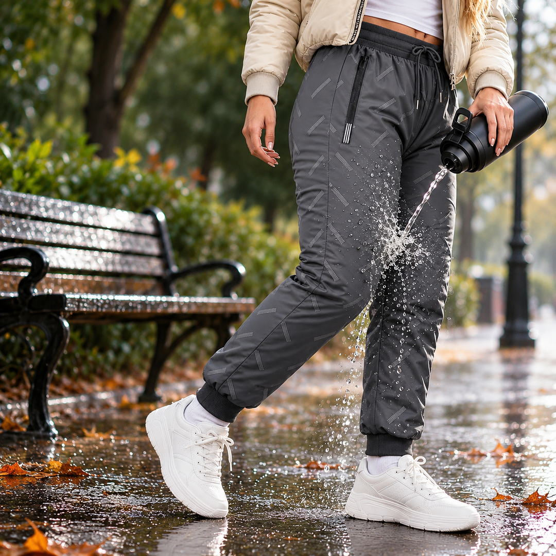 Kervina - Pantalon De Sport Coupe Ample Avec Doublure en Sherpa