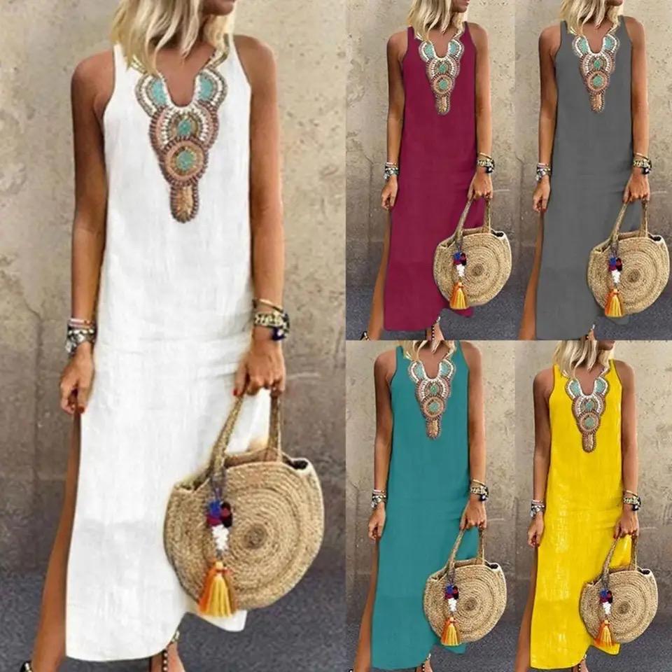 Sujin - Robe Longue en Lin