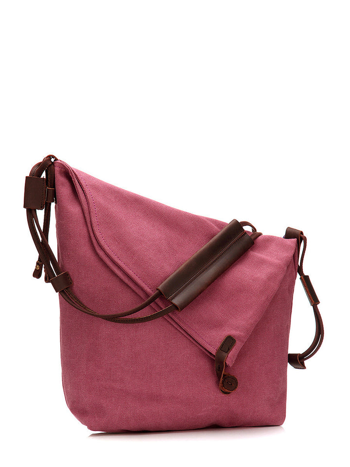 Liraine - Sac À Bandoulière en Toile Et Cuir