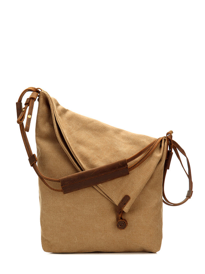 Liraine - Sac À Bandoulière en Toile Et Cuir