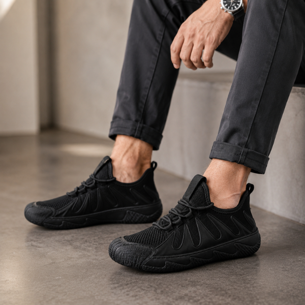 Linmark – Baskets À Lacets en Maille Respirante