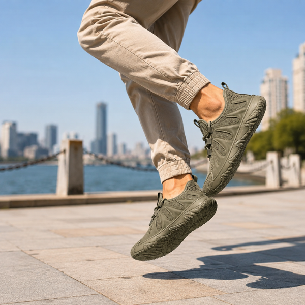 Linmark – Baskets À Lacets en Maille Respirante