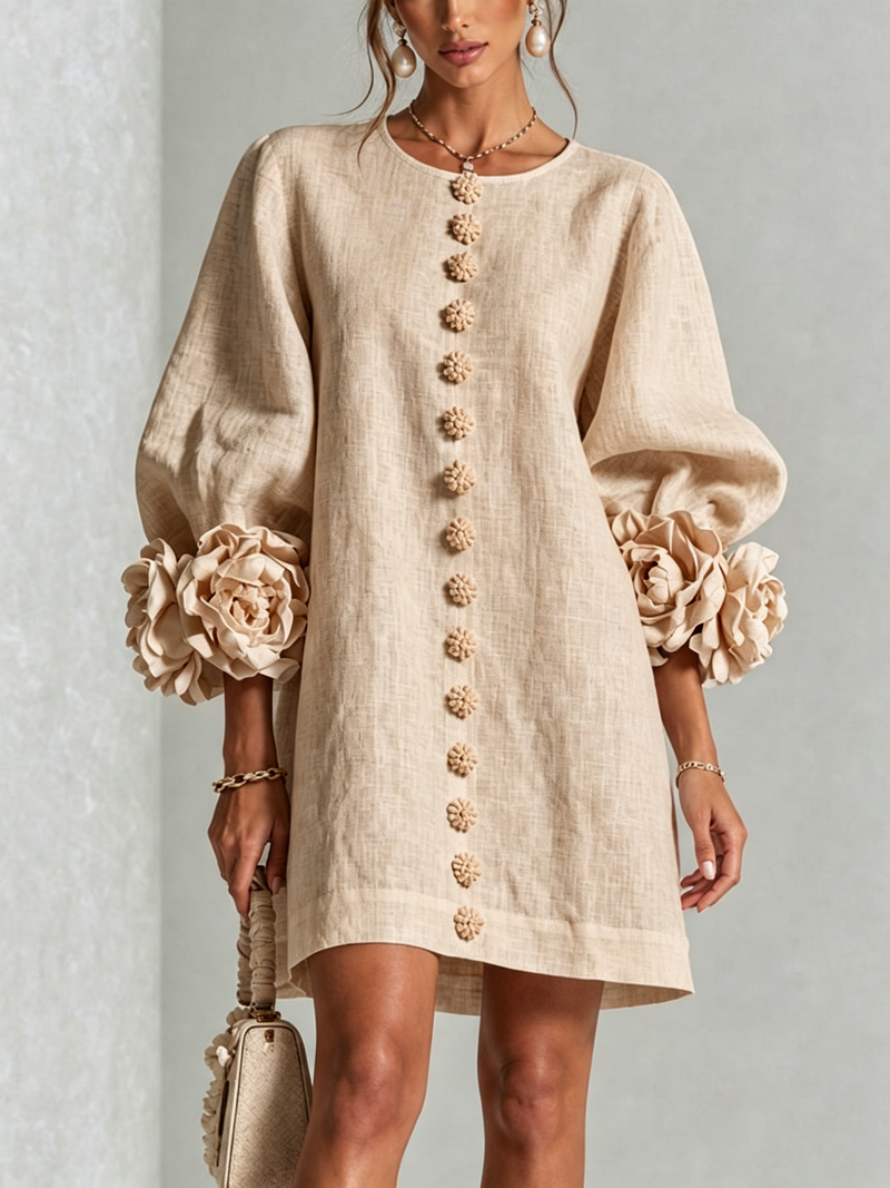 Hinan - Mini Robe À Imprimé Floral