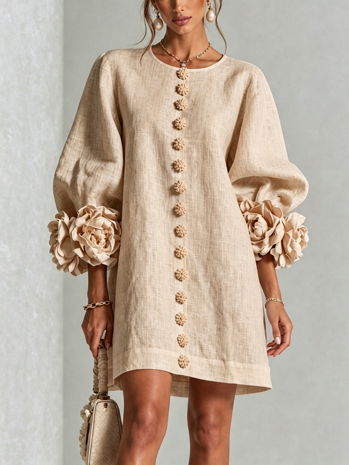 Hinan - Mini Robe À Imprimé Floral