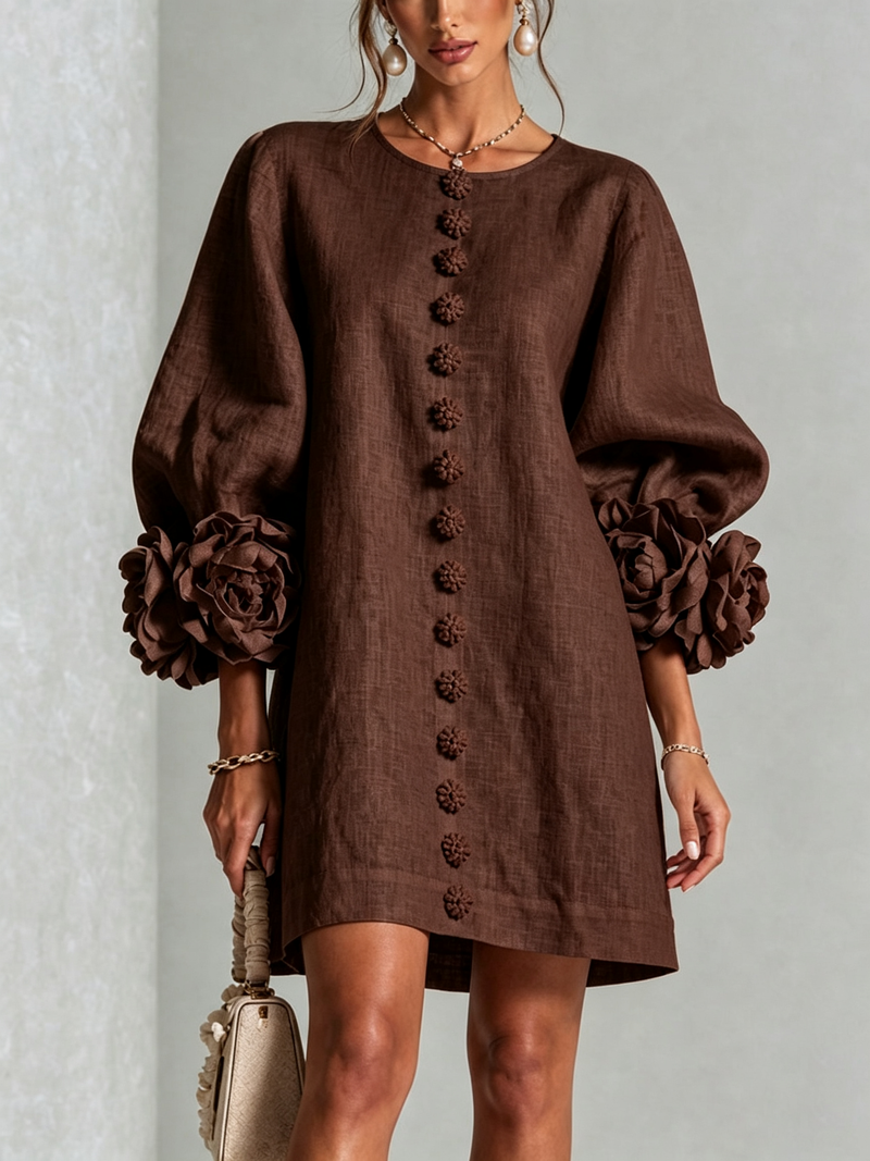 Hinan - Mini Robe À Imprimé Floral