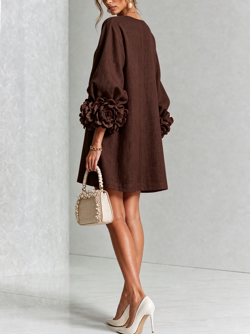 Hinan - Mini Robe À Imprimé Floral