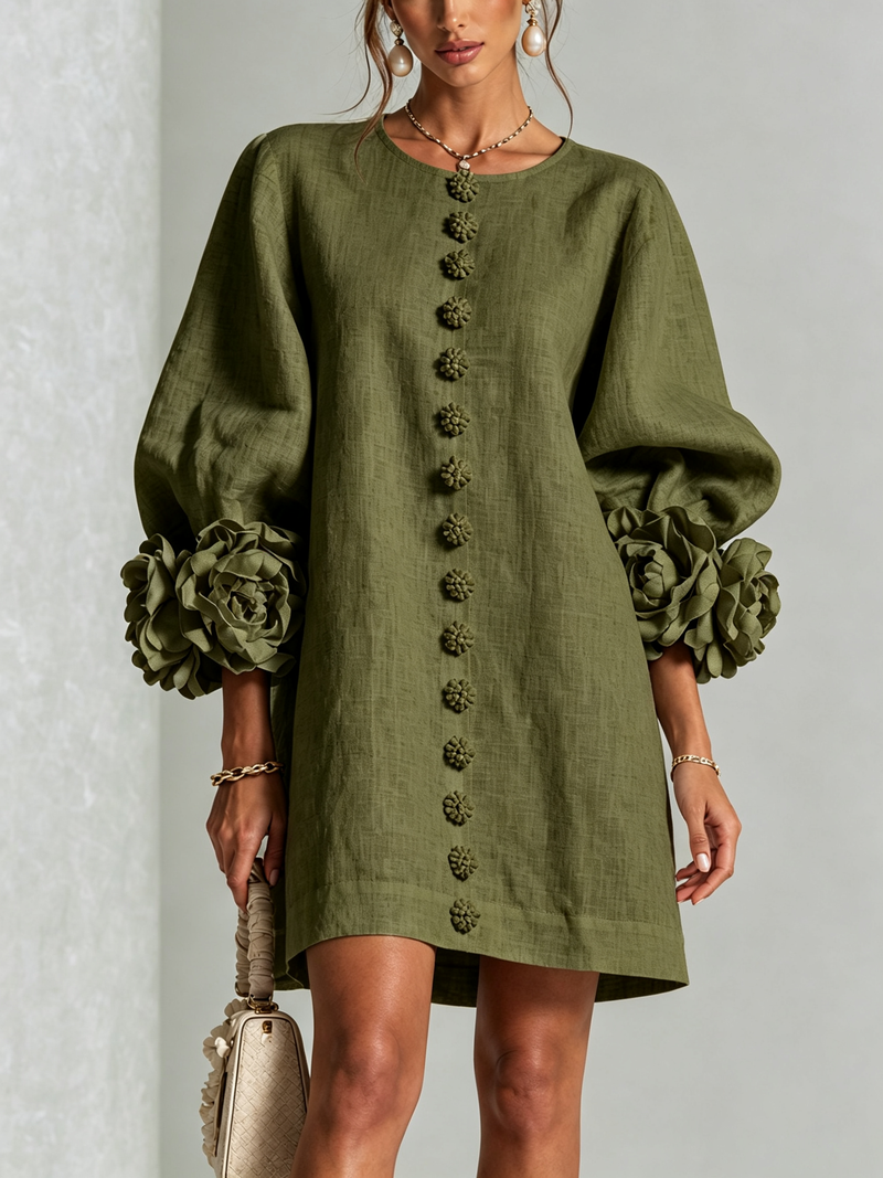Hinan - Mini Robe À Imprimé Floral