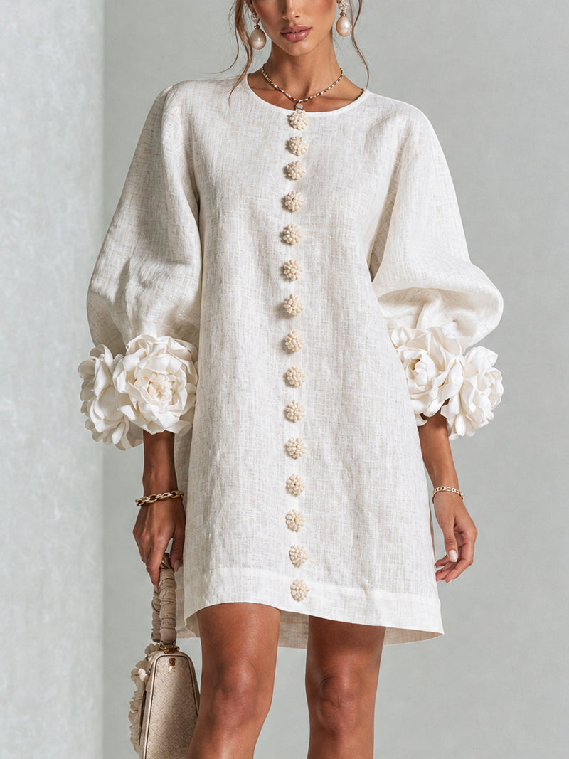 Hinan - Mini Robe À Imprimé Floral