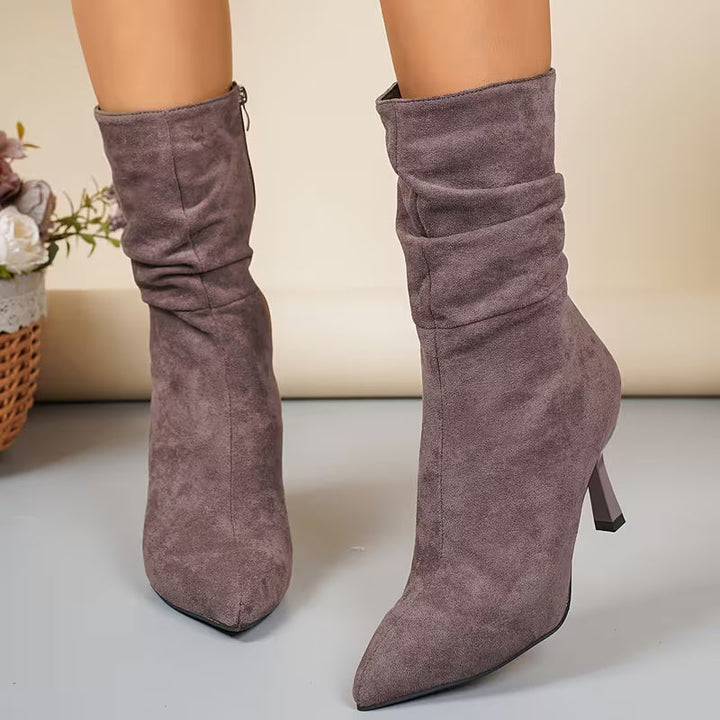 Tittana - Bottines À Talons Moyens Et Bouts Pointus