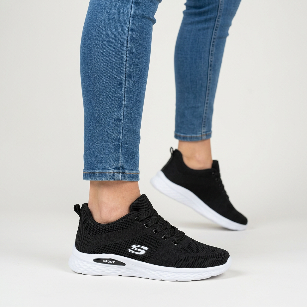 Alixia - Baskets Confortables À Lacets