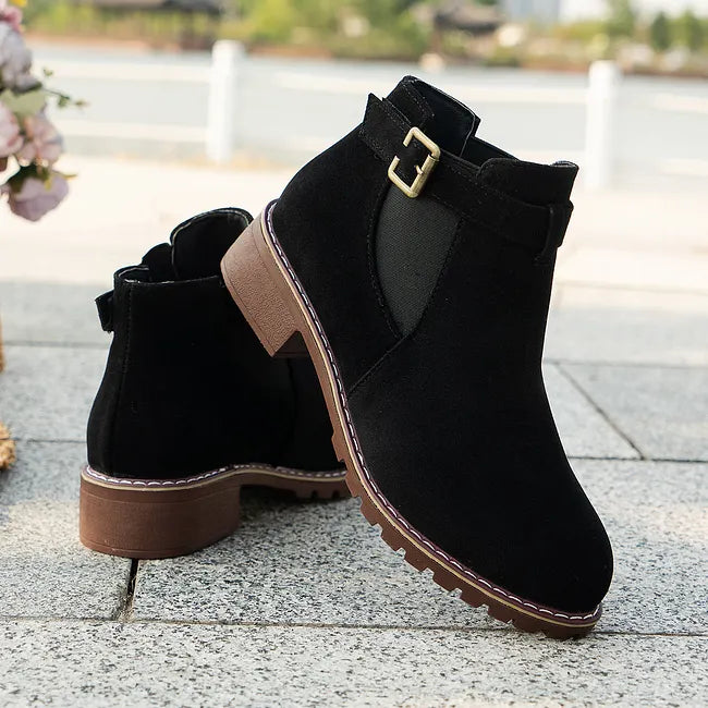 Fakina - Bottines À Boucle Décorative