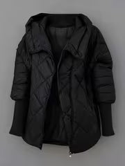 Stephenson - Veste à Capuche Avec Motif Matelassé en Losanges