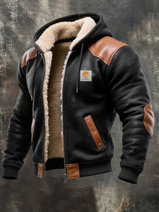 Kruithof - Veste à Capuche Doublée en Polaire